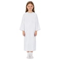 thumbnail image 2 of Moggemol Robe Post-Opératoire pour Enfant, Vêtements Adaptatifs, Robe d'Hôpital, Douce et Confortable, Robe pour Patient, Ivoire 10, 2 of 7