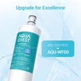thumbnail image 2 of AQUA CREST 3US-PF01 Under Sink Water Filter, Replacement for Standard Filtrete® 3US-PF01, 3US-MAX-F01H, 3US-PF01H, Delta RP78702, Manitowoc K-00337, K-00338, HF20 HF25 HF27, NSF 42 Certified, 2 Pack, 2 of 8