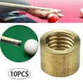thumbnail image 6 of GARENDE 10 Pieces Billiard Cue Cases, Copper Billiard Corner Tires, Lightweight Pool Cue 10mm, 6 of 9