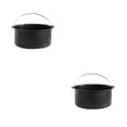 thumbnail image 1 of Yuarrent Bandeja redonda antiadherente para pasteles, cesta impermeable para freidora de aire, accesorios de cocina a prueba de herrumbre, Type1 NO1, 1 of 6