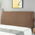 thumbnail image 1 of Naiovety Funda protectora para cabecera de cama, cubierta protectora elástica lavable a máquina, fácil de instalar Juegos de cama café, 1 of 6