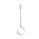 thumbnail image 1 of Injueey Anillo porta cigarrillos de alta dureza elegante artefacto para fumar Circlet Tobacciana accesorio joyería coleccionable para mujeres encendedores plata S, 1 of 6