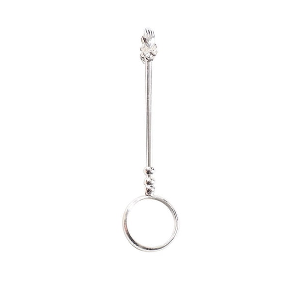 Anillo portacigarrillos resistente a la corrosión Bearachild plata S