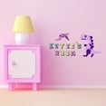 thumbnail image 3 of Custom Name Flying Dinosaur Jurrasic Wall ArtWall Decal Decoration Joyful Cartoon Cartoon Animals Decorating Ideas for Child's Bedroom Size: 10 In(W) x 5 In(H), 3 of 5