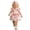t#696Pink2249, variant on CAIVO Kids Girls Short Sleeve O-Neck Romper Bodysuit Floral Suspender Skirts Outfit Sets Leisure Clothing Sets