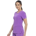 thumbnail image 3 of Infinity Cherokee Round Neck Nurse Scrub Tops for Women with 3 Pockets 360 Stretch & Wrinkle-Resistant 2624A, 3 of 6