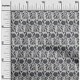 thumbnail image 1 of oneOone Polyester Lycra Fabric Leaves & Floral Block Printed Fabric 1 Yard 56 Inch Wide, 1 of 4