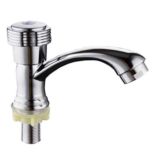HINTRMENT Paire de Robinets de Lavabo en Alliage de Zinc Robinets de Salle de Bain Résistants à la Corrosion avec Mécanisme de Rotation Lisse Lot de 1