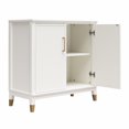 thumbnail image 2 of CosmoLiving by Cosmopolitan Westerleigh 2-Door Accent Cabinet, Black, 2 of 8