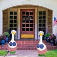 thumbnail image 6 of Patriotic Duck Outfit, 4th of July Bikini-Style Goose Costume Set, American Flag Print Lawn Goose Clothes for Independence Day Decor, 6 of 9
