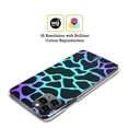 thumbnail image 2 of Head Case Designs Mad Prints Cyan Giraffe Hard Back Case Compatible with Apple iPhone 12 / iPhone 12 Pro, 2 of 7