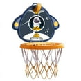 thumbnail image 2 of Basketball Hoop Set, Small Size Foldable Withstand 20KG PVC Material Small Basketball Goal  for Sports Orange,Cyan,Blue, 2 of 8