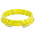 thumbnail image 2 of Cmple - 20 Pack Cat6 Ethernet Cable 10 ft Cat 6 Network Cables with RJ45 Connectors 10Gbps Computer LAN Patch Cord Router 550Mhz Cat 6 Wire - Yellow, 2 of 7