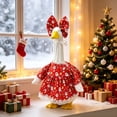 thumbnail image 4 of Sruoe Christmas Porch Goose Outfits, 23 Inch Porch Goose Clothes, Goose Clothes Dress, Duck Sculpture Clothes for Lawn Statue Cement Statue Yard Patio Party Decoration, 4 of 8