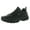 Black, variant on Men's Afterburn Wonted Memory Fit Slip-On Trainer
