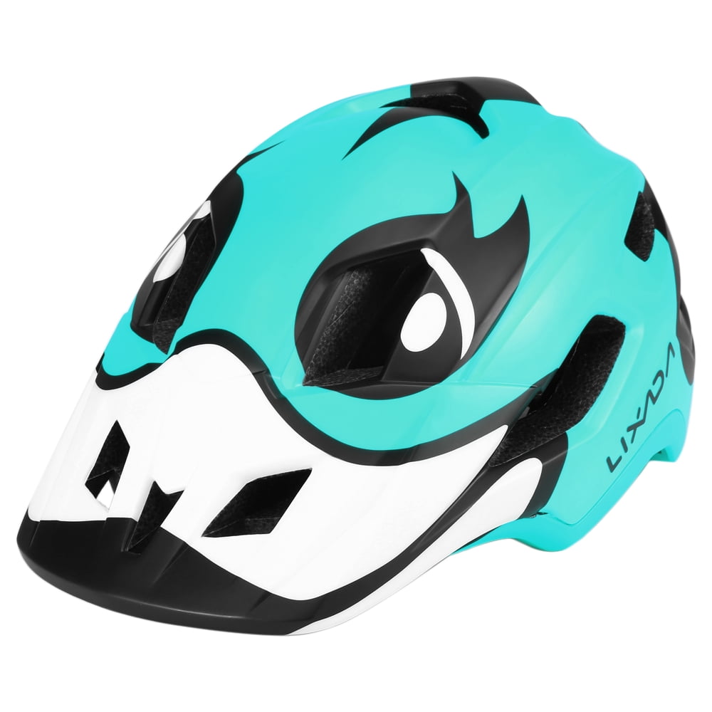 Casque Vélo Enfant Lixada 2 En 1 - Intégral Ou Demi-visage - Protection Renforcée Avec 13 Aérations - Taille 52-58cm