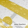 thumbnail image 6 of Gold Shower Curtain with Hooks Warm Yellow Shower Curtains for Bathroom Abstract Geometric Shower Curtain - Heavy Duty Fabric Luxury Bathroom Curtains Shower Set for Hotel SPA Bath Tubs, 72x72 Inch, 6 of 6