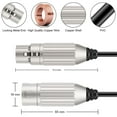thumbnail image 3 of Professional XLR Male to Female Microphone Cable, Balanced Cannon Audio Output/Input Cord for Mics, Speakers & Amplifiers, Gold-Plated, Oxygen-Free Copper, Various Lengths Available, 3 of 5