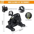 thumbnail image 5 of Under Desk Mini Exercise Bike with LCD Display - Pedal Exerciser for Seniors, Arm/Leg Workout, 5 of 5