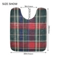 thumbnail image 5 of Yayeee Bath Rug for Bathroom Floor Non Slip Rectangle Fluffy Soft Absorbent Mat, 16"x24", Warm Tartan Mosaic, 5 of 7