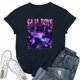 thumbnail image 1 of Moonsky Camiseta unisex Huntrix Dem-0n, colores cómodos, camiseta Huntrix para niñas, camiseta Mira Rumi Joey, merchandising, regalo juvenil para fans del K-pop (Azul marino 2XL), 1 of 4