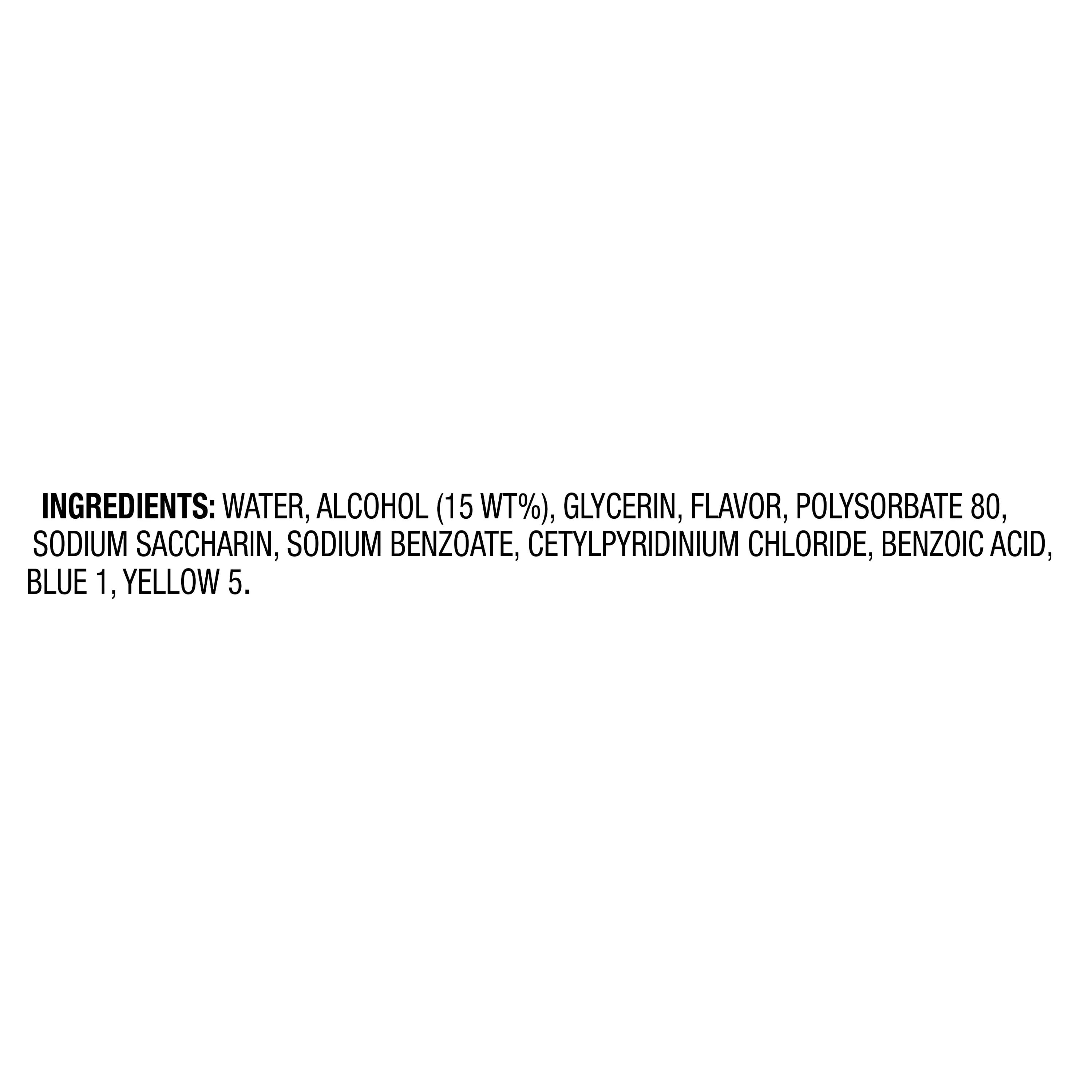 (4 pack) Equate Mouthwash, Fresh Mint, 1.5 L