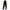 Black, variant on SwiftWear Workout Pants for Women Summer Elastic High Waisted Straight Leg Pants Loose Fit Sports Fitness Pants S