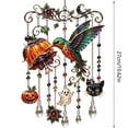 thumbnail image 3 of JHyouerji Halloween Acrylic Suncatcher Wind Chime 8x11in Window Porch Balcony Light Refraction Hanging Decor Ornament, 3 of 7