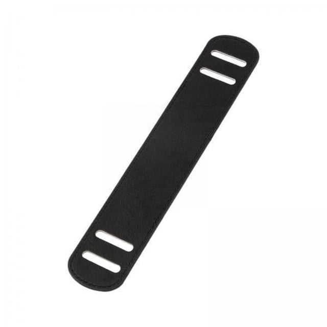 lionlar 3xLeather Shoulder Strap Pad Handle Wide Replacement for Tote Satchels Handbag black L