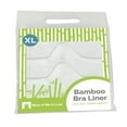 thumbnail image 6 of More of Me to Love Bamboo-Cotton Bra Liner – White, 3-Pack, X-Large – Sweat-Wicking & Antibacterial, 6 of 10