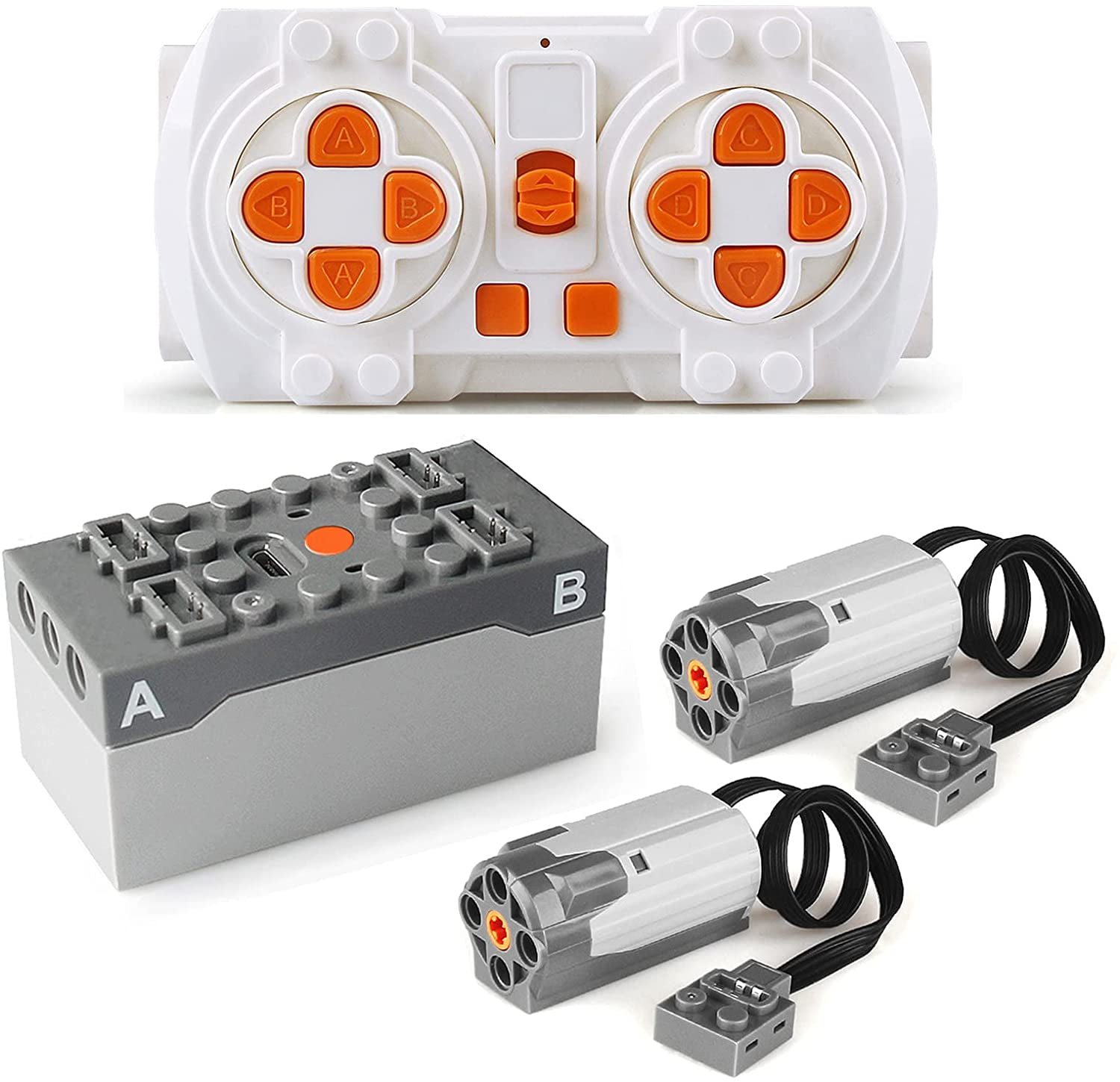 ZMBlock Building Block Power Kit Power Functions M motor Set 4 pieces Walmart