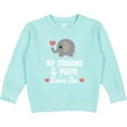 thumbnail image 2 of Inktastic Grammy and Papa Love Me Grandchild Toddler Sweatshirt, 2 of 4