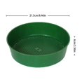 thumbnail image 4 of Rock Garden Sieve Soil Round Plastic Gardening Soil Sifting Pan Garden Screen Classifier Compost Sieves Riddle Soil Sieve, 4 of 6