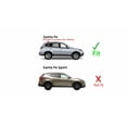 thumbnail image 4 of Tempered Passenger Right Side Quarter Window Quarter Glass Compatible with Hyundai Santa Fe 2007-2012 Models, 4 of 5