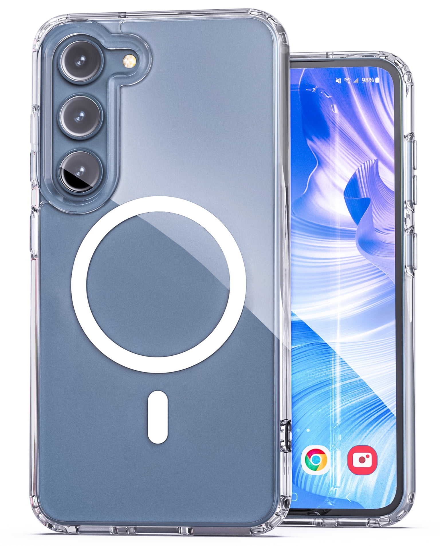 Encased Case Designed for Samsung Galaxy S23 Compatible with MagSafe Charging