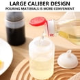 thumbnail image 6 of Kugisaki Seasoning Squeeze Bottles Condiment Bottle, Kitchen Condiment Seasoning Dispenser Bottle with Lid for oil, soy sauce, vinegar and condiments, 6 of 9