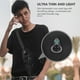 thumbnail image 3 of Bolso bandolera bandolera de cuero de la PU de los hombres con bolsa de ocio con cremallera para auriculares USB (Negro), 3 of 5