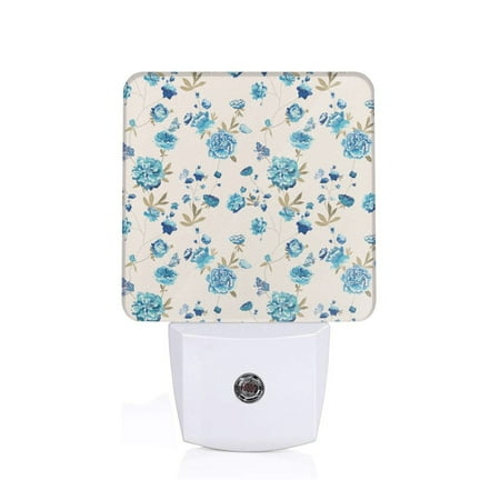 

Sigee Rose Flowers for Night Lights Plug into Wall Dusk to Dawn Sensor Warm White Led Night Light 0.5W for Kid Hallway