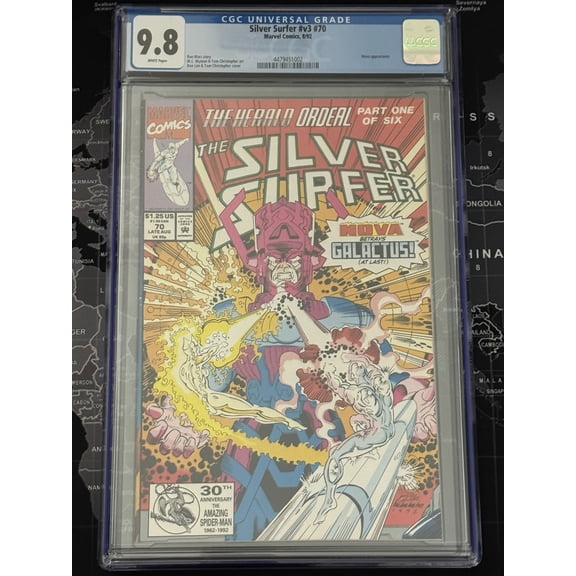 Silver Surfer #70 - CGC 9.8 Comic Book