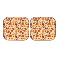 thumbnail image 7 of Balery 2 Piece Autumn Leaves 2 Car Windshield Sun Shade|Foldable Front Windshield Shade for Car Front Window for Most Sedans SUV Truck-Large, 7 of 7