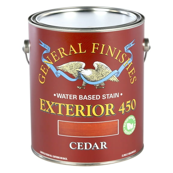 General Finishes Cedar Exterior 450 Stain 1 Gallon GXC