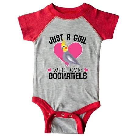 

Inktastic Cockatiel Just A Girl Who Loves Gift Baby Girl Bodysuit