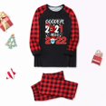 thumbnail image 3 of Kupokasi-Conjunto de pijama a juego para niños y adultos, ropa de dormir con Top y pantalones, traje de pijama de Navidad, pelele para bebé, 3 of 3