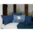 thumbnail image 3 of Turkish Van Cat Welcome Canvas Fabric Decorative Pillow, 3 of 3