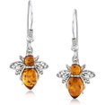 thumbnail image 1 of Mu Bumblebee Earrings in Sterling Silver, 1 of 7
