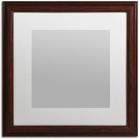 Trademark Fine Art Heavy Duty 16x16 Wood Picture Frame With 11x11