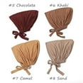 thumbnail image 6 of Ysmooiuy Women's Elastic Tie Bonnet Caps Cosy and Stylish Hijab Headwear Solid Underscarf for Various Occasion & Head Shape, 6 of 9