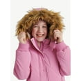 thumbnail image 3 of Justice Girl's Velvet Puffer Bomber, Sizes XS - XL, 3 of 5