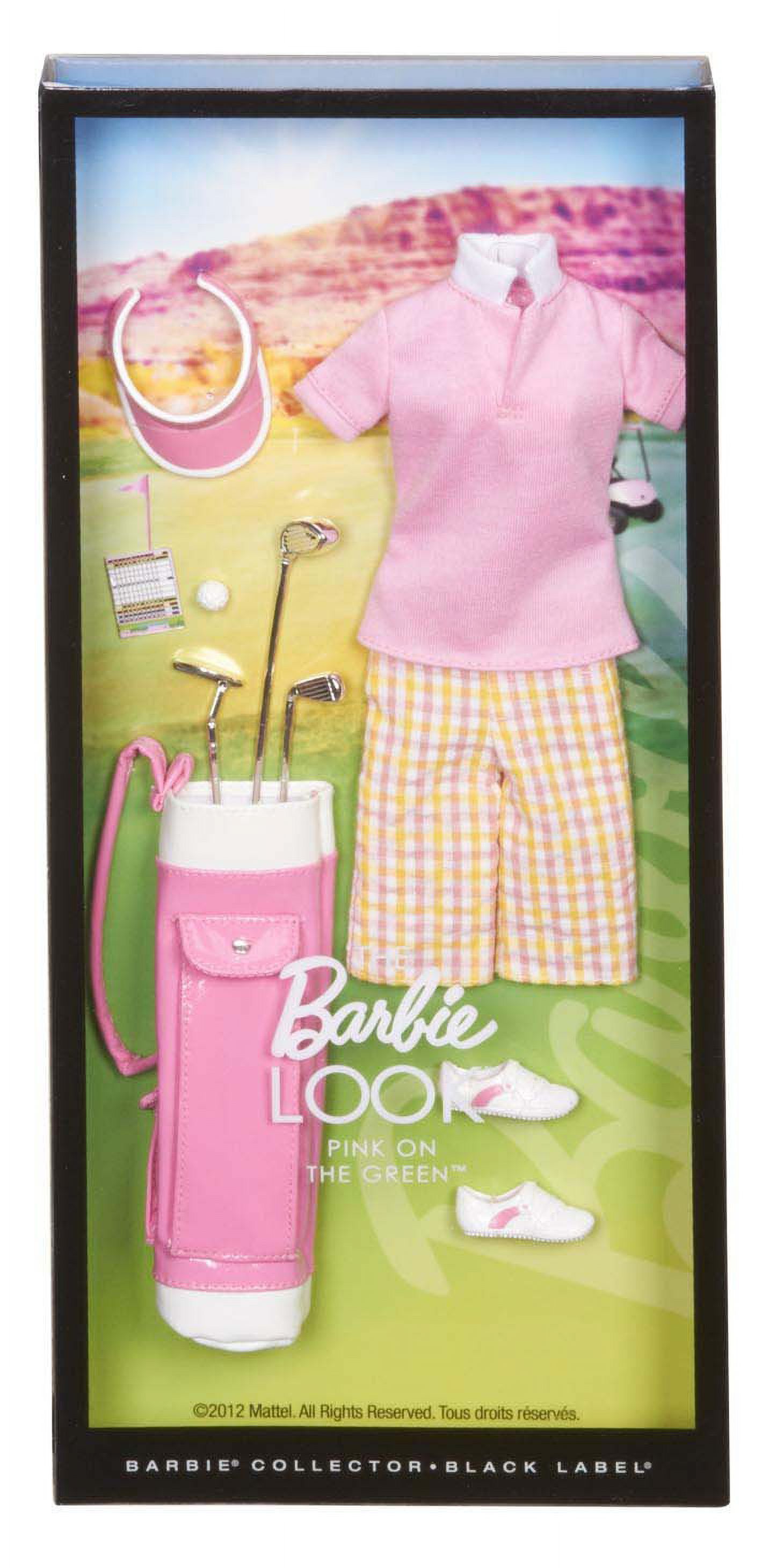 Barbie Collector The Barbie Look Collection: Pink on The Green Fashion Pack  Multi-Colored