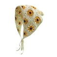 thumbnail image 2 of XMMSWDLA Floral Crochet Hair Bandanas Headscarf Women Hair Scarf Daisy Headband Vintage Head Kerchief for Girls, 2 of 4
